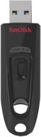 💾 sandisk ultra 32 gb black usb flash drive (model: sdcz48-032g-a46) logo