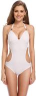 👙 women's vintage monokini swimwear bathing suit - retro swimsuit for women logo