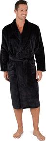 img 4 attached to 🧥 Eddie Bauer Plush Robe Fleece: Ultimate Comfort for Men's Clothing