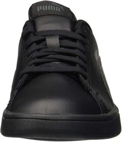 img 3 attached to PUMA Smash Sneaker Black Unisex Shoes for Boys