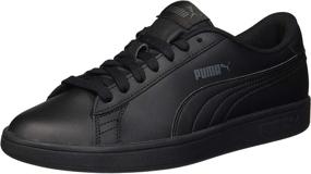 img 4 attached to PUMA Smash Sneaker Black Unisex Shoes for Boys