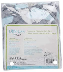 img 2 attached to 🌤️ Happy Little Clouds Changing Table Cover by Little Love NoJo