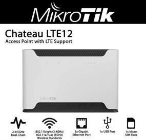 img 1 attached to Mikrotik Шато с двойной цепью и поддержкой гигабита