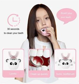 img 2 attached to Smiletech Automatic Toothbrush Cartoon Waterproof