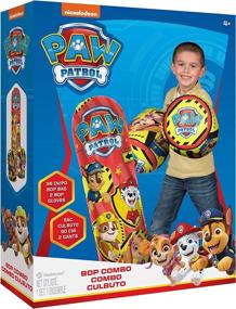 img 3 attached to 🐾 Fun-Filled Nickelodeon Paw Patrol Bop Bag and Gloves Combo Set, 36 Inch – Unleash Adventure with (56-85482)!