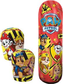 img 4 attached to 🐾 Fun-Filled Nickelodeon Paw Patrol Bop Bag and Gloves Combo Set, 36 Inch – Unleash Adventure with (56-85482)!