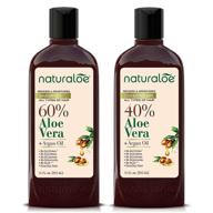 naturaloe aloe argan shampoo conditioner logo