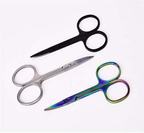 img 1 attached to Professional Cuticle Scissors Stainless Multi Purpose