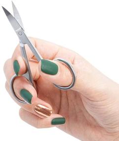 img 3 attached to Professional Cuticle Scissors Stainless Multi Purpose