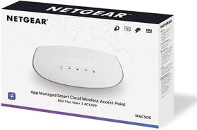 img 1 attached to NETGEAR Insight WAC505: Mid-Range WiFi Access Point with PoE & Easy Setup - Free Remote Management & 5-Year Warranty [No Power Adapter]