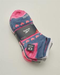 img 3 attached to 🏃 Optimized for SEO: Reebok Girls' Lightweight Comfort Athletic Low Cut Socks (6 Pack)