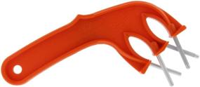 img 4 attached to 🔪 The Edgemaker Pro Knife Sharpener 331 - Optimal for Blade Sharpening & Honing, Long-Lasting, Secure & User-Friendly - Orange