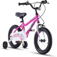 🚲 chipmunk royalbaby mk sports kids bike: perfect for girls and boys, variety of sizes, training wheels and kickstands included, in blue and pink logo