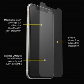 img 1 attached to 📱 Clear OtterBox Value Glass Series Screen Protector for iPhone 11 and iPhone Xr (Model: 77-81373)