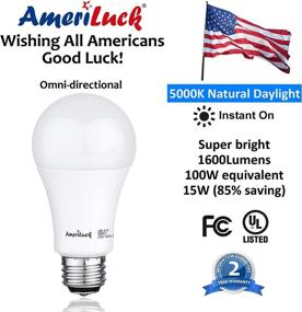 img 2 attached to AmeriLuck 15W 💡 1600 Lumens Daylight LED Bulb