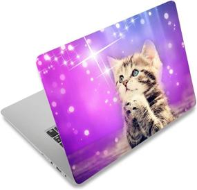 img 4 attached to 🖥️ icolor Laptop Skin Sticker Decal: Customize Your 12-15.6 inch Laptop with Vinyl Skin Cover Art for Ultimate Protection