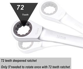 img 2 attached to 🔧 Revolutionary Ratcheting Zhushan Double Headed 19mm Semi Automatic Dual Purpose Tool: A Time & Effort Saving Solution