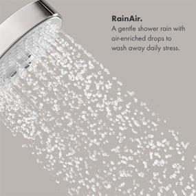 img 1 attached to 🚿 Hansgrohe Raindance S 5-inch Showerhead: Easy Install Modern Chrome Showerhead with 3-Spray Options for a Luxurious Shower Experience