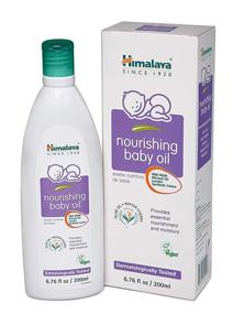 img 4 attached to 👶 Himalaya Nourishing Baby Oil: Light, Non-Greasy and Soothing for Massage or Bath - 2 Pack (6.76 oz)