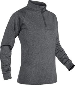 img 4 attached to TACVASEN Pullover Running Active Shirts Sports & Fitness