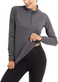 img 1 attached to TACVASEN Pullover Running Active Shirts Sports & Fitness