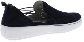 img 1 attached to Jambu Women's Perforated Sneakers for a Casual Look