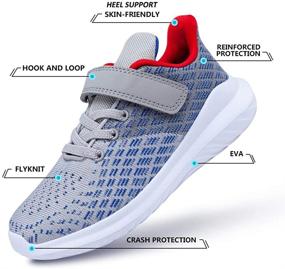 img 3 attached to ALLY BELLY Sneakers Lightweight Numeric_1 Girls' Shoes for Athletic