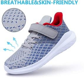 img 1 attached to ALLY BELLY Sneakers Lightweight Numeric_1 Girls' Shoes for Athletic