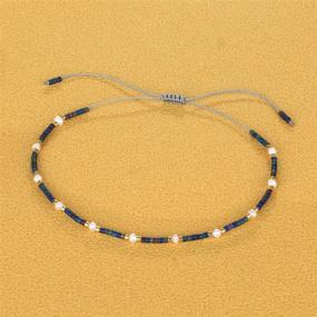 img 3 attached to KELITCH Bracelets Handmade Adjustable Friendship Girls' Jewelry