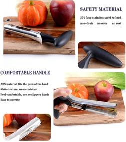 img 2 attached to Premium Food Grade Stainless Steel Apple Corer with Serrated Blade – Perfect Kitchen Tool for Hassle-Free Fruit Core Removal