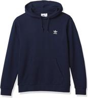 adidas originals trefoil essentials hoodie logo