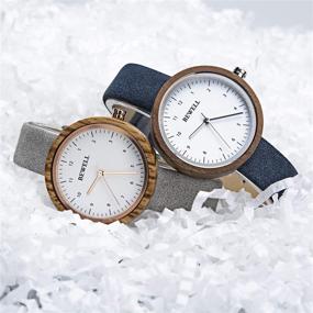 img 2 attached to BEWELL Simple Quartz Watches Leather