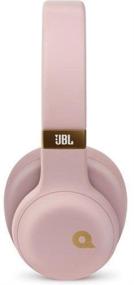 img 2 attached to JBL E55BT Quincy Edition Wireless Over-Ear Headphones with One-Button Remote and Mic - Rose Gold