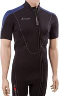 🌊 henderson thermoprene big & tall front zipper 3mm shorty wetsuit for men: ultimate fit and performance logo