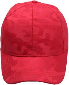 img 2 attached to Adjustable Camouflage Baseball Headdress for Boys' - Foetest Accessories Hats & Caps