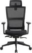lorell llr81998 headrest chair black logo