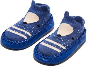 img 4 attached to 👟 Легкие мальчики Balund Toddler - антискользящие туфли для лучшего сцепления на улице