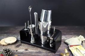 img 1 attached to SKYFISH Cocktail Set - 8-Piece Stainless Steel Bartender Kit