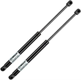 img 2 attached to 🔧 Set of 2 QiMox Front Hood Lift Supports Shock Struts for 2006-2013 BMW 3 Series E90 E91 E92 E93