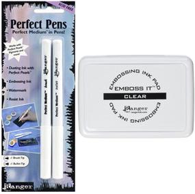 img 2 attached to 🔥 Ranger Heat Embossing Pad and Pen Bundle (Bundle: Ink Pad/Pen)