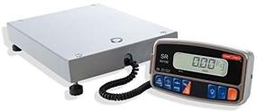 img 4 attached to TORREY SR 50/100 Electronic Digital Shipping Scale: Large Backlit Display - 100 lb Capacity