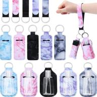 lip balm keychain wristlet lanyards for lipstick logo