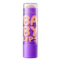 🍑 maybelline new york baby lips moisturising lip balm, peach kiss – nourish and hydrate lips with a touch of peachy delight logo