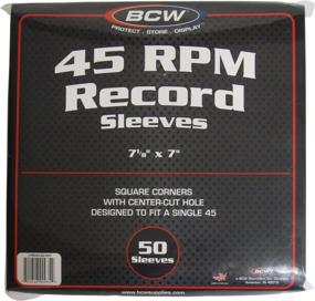 img 2 attached to BCW Brand Record White Sleeves