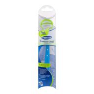 dentek comfort clean tongue scraper with fresh mint flavor (3 pack) logo