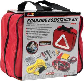 img 2 attached to Enhanced Roadside Emergency Assistance Kit W1555 with Jumper Cables by Performance Tool