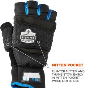 img 1 attached to ❄️ Ergodyne ProFlex 816 Winter Men's Convertible Accessories