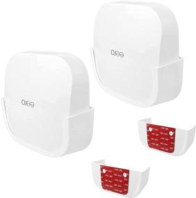 img 4 attached to Screwless VHB Wall Mount for eero Pro 6: Easy and Drill-Free Installation (2 Pack)