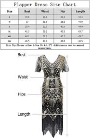 img 1 attached to 👗 Halter Sequins Flapper Inspired Women's Clothing and Dresses: A Glamorous Collection of Accessories