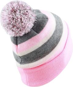 img 2 attached to 🎀 Stretchy Toddler Hat Depot: Girls' Accessories for Ages 6-10 Years